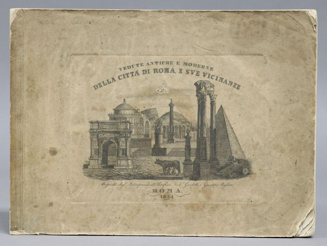 [Engraved Plates, Views in Rome, Parboni] (1 of 6)