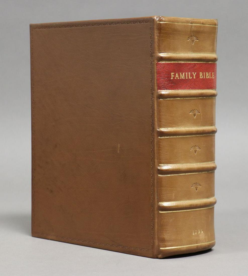 Rare Blackburn Printed Bible, 1796 (1 of 8)