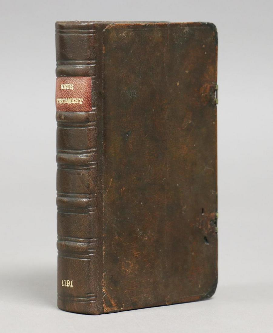 1791 Early American German New Testament (1 of 7)