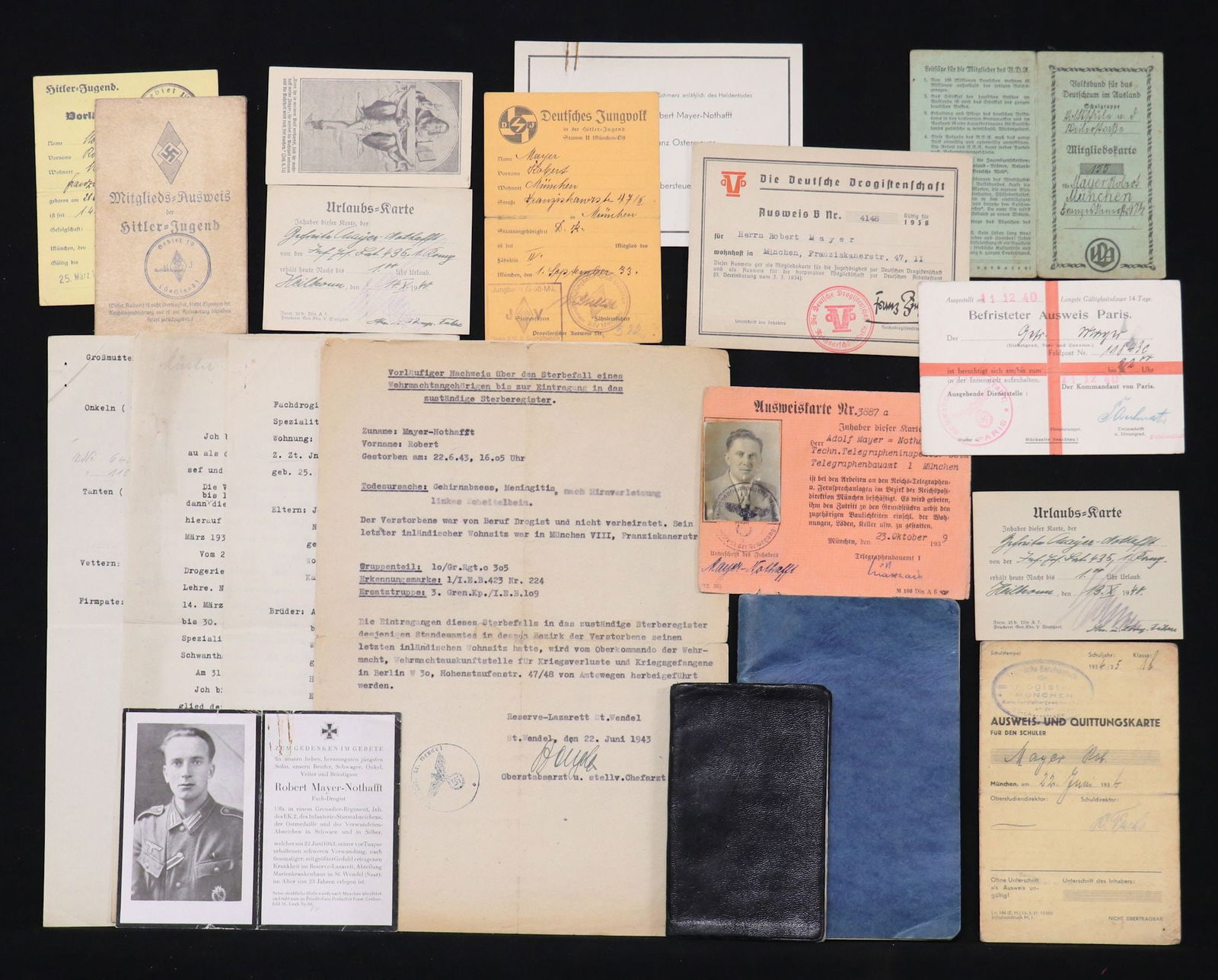 WWII, German Solider Archive (1 of 9)