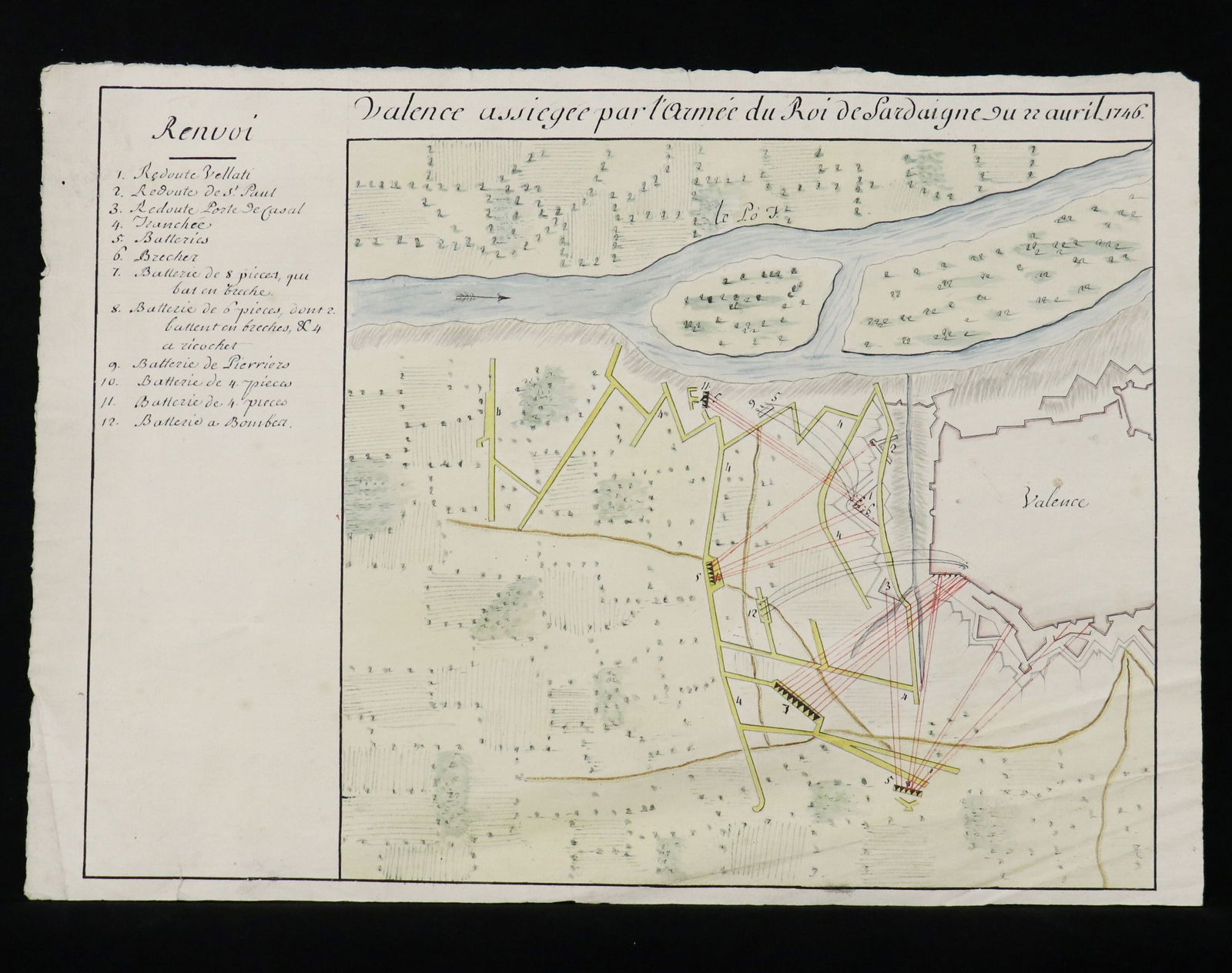 18th c. Siege Map/Plan (1 of 2)