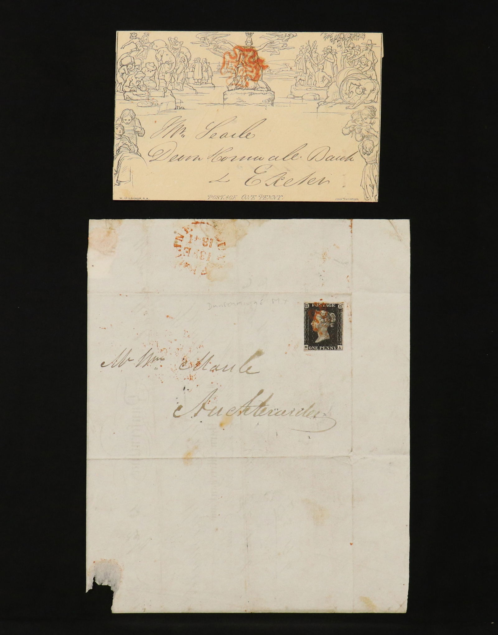[Philately, Penny Black, Early Postage] (1 of 5)