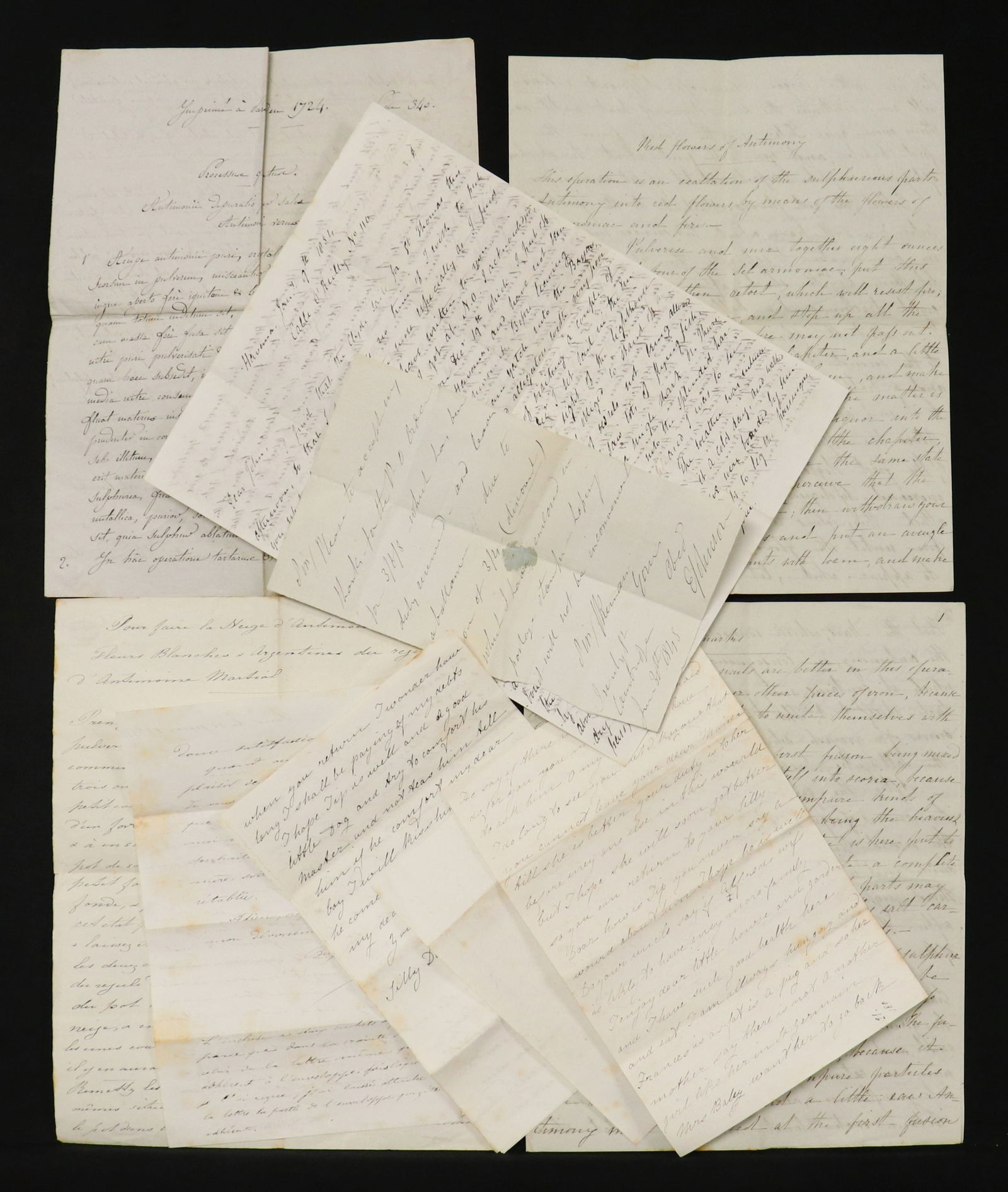 Alchemy, Archive, Letters. (1 of 8)