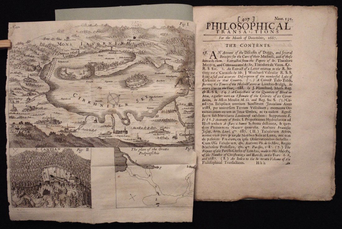 Philosophical Transactions [Flamsteed; Halley] (1 of 5)