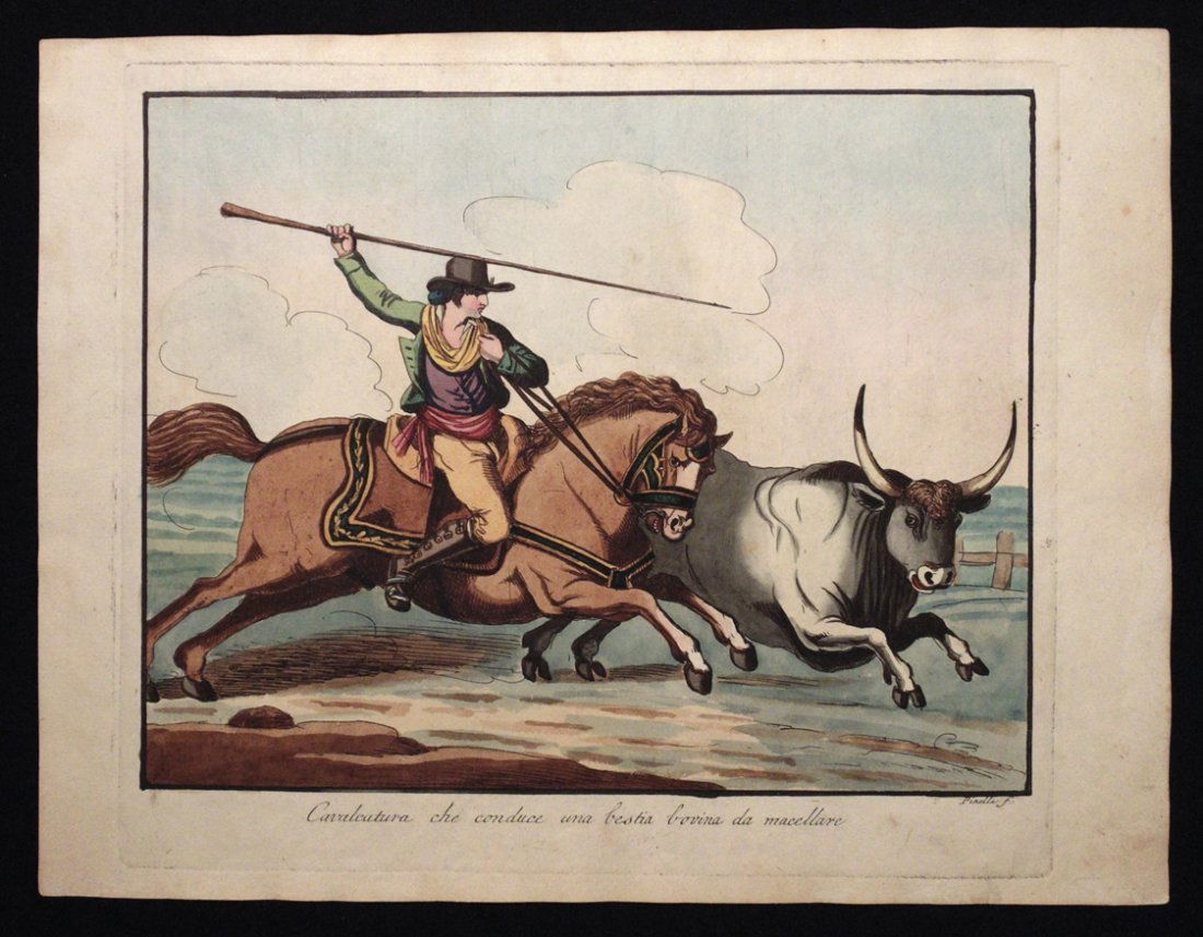 Pinelli.  [Collection of hand-colored plates] (1 of 5)