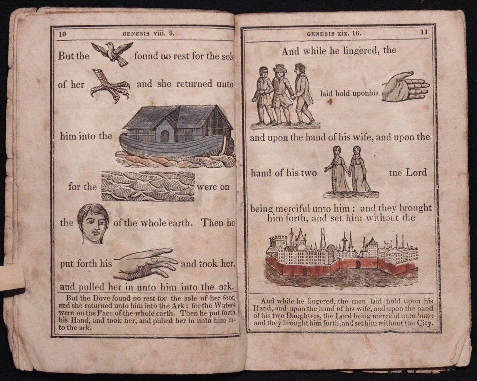 Hieroglyphical Bible, Cooperstown, 1829 (1 of 6)