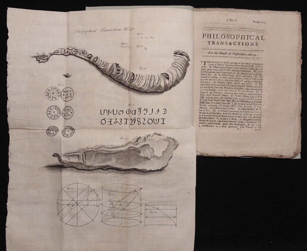 [Science. Philosophical Transactions, Lot of 4] (1 of 8)