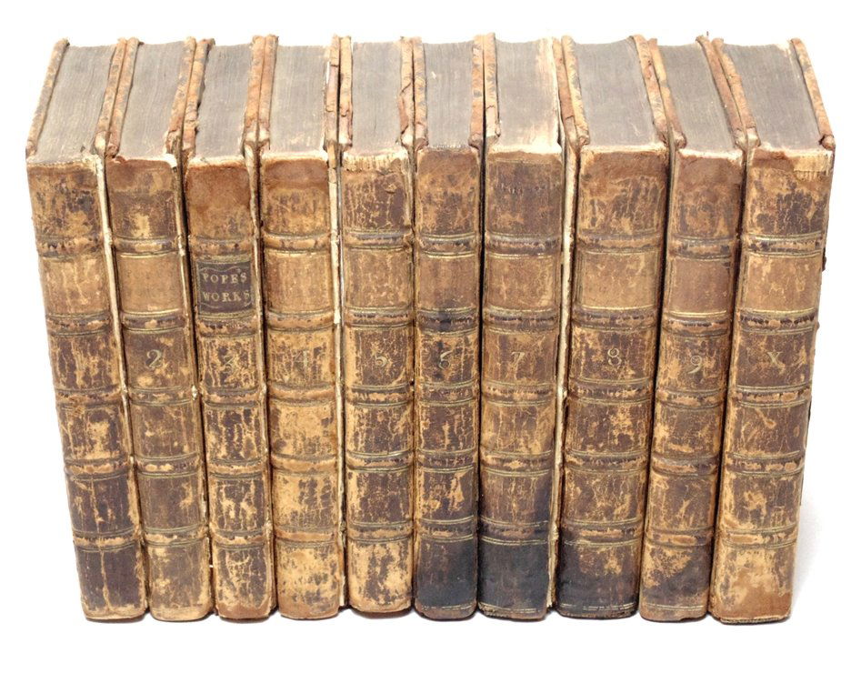 Pope, Alexander.  The Works, 1754 (1 of 4)
