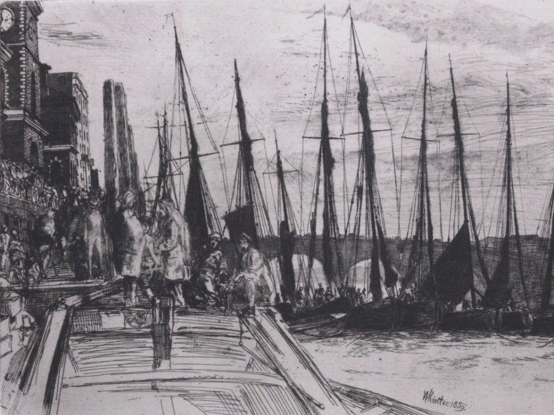 [Original Whistler Etching]  Etching & Etchers (1 of 7)