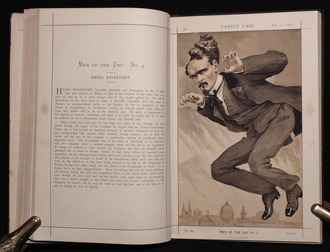 [Caricatures, Lithographs] Vanity Fair Albums (1 of 5)