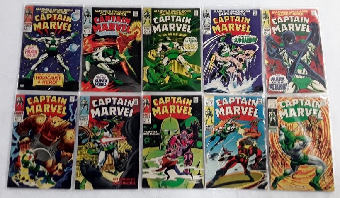 Captain Marvel Issues #1-10 (1 of 1)