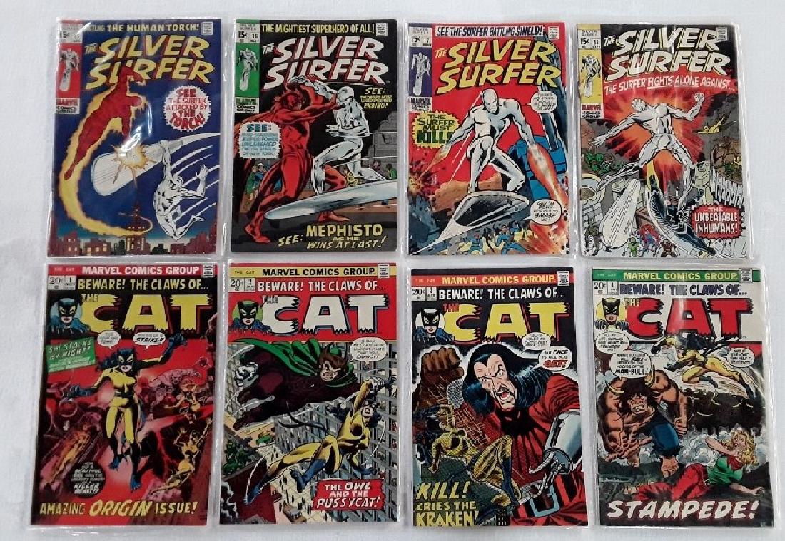 Lot Of 8 The Sivler Surfer & Beware The Claws Of The (1 of 1)