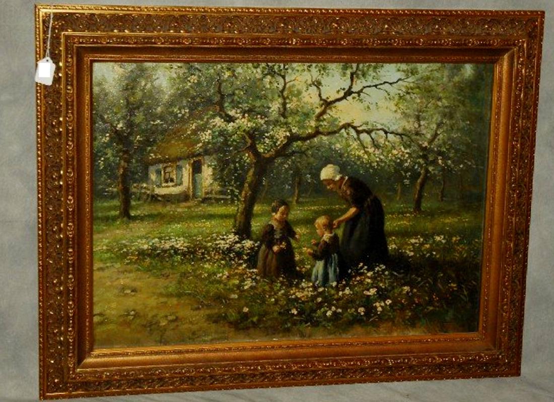 Cornelis Verschuur, Dutch 1888-1966  Oil on Canvas (1 of 4)