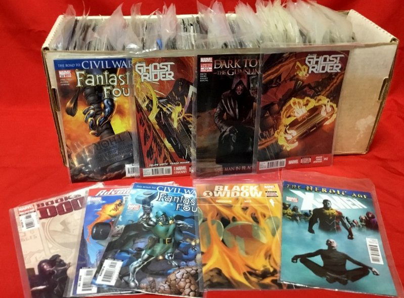 Lot of Approximately 300-350 Various Marvel (1 of 1)