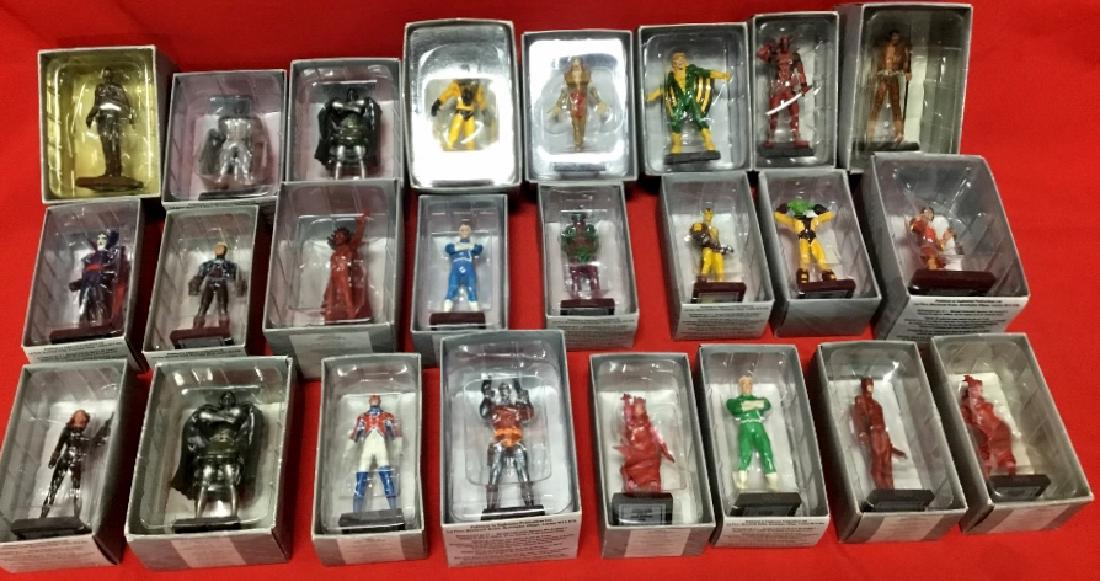 Lot of 24 Eaglemoss Chess Collection Figures New In Box (1 of 5)