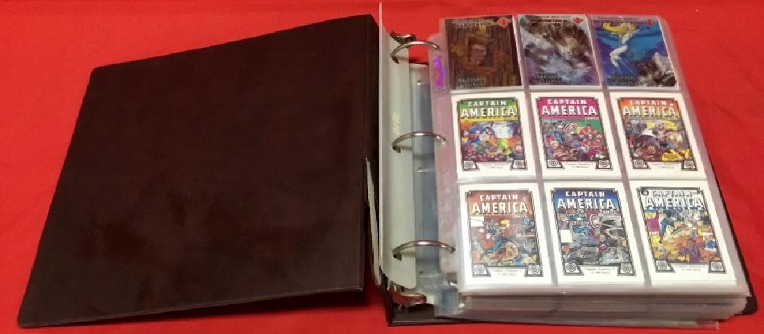 Lot of 12 Marvel Trading Card Sets (1 of 6)