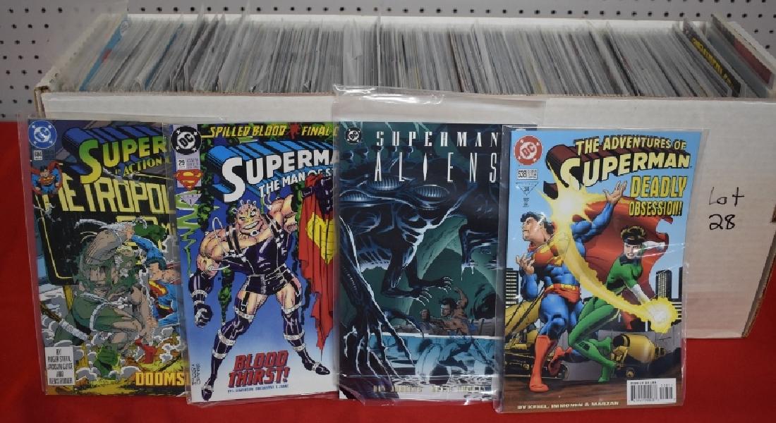 Lot of approximately 300-350 Comics.  Various Superman (1 of 1)