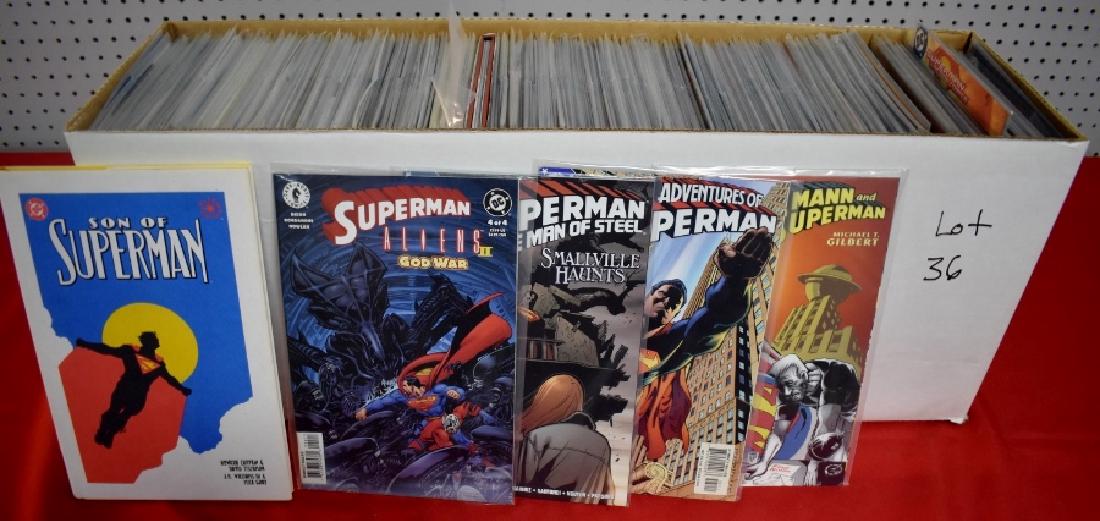Lot of approximately 300-350 Comics.  Various Superman (1 of 1)