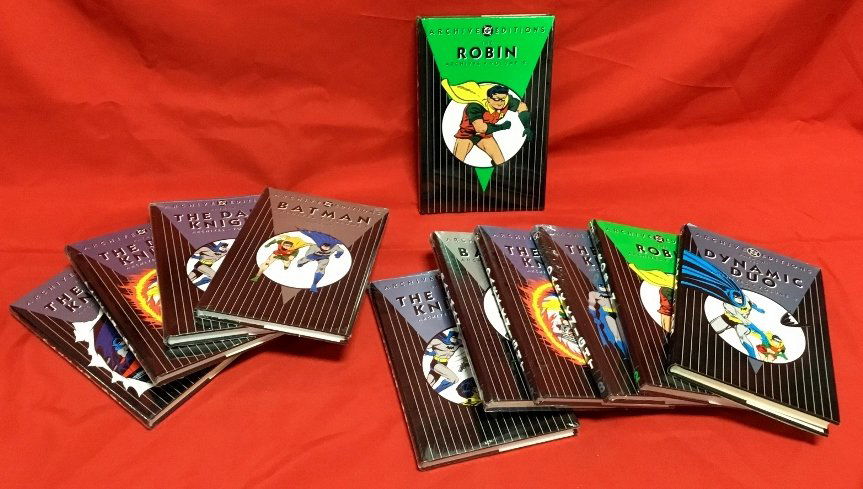 Lot of 11 books-DC Archive Editions (1 of 2)