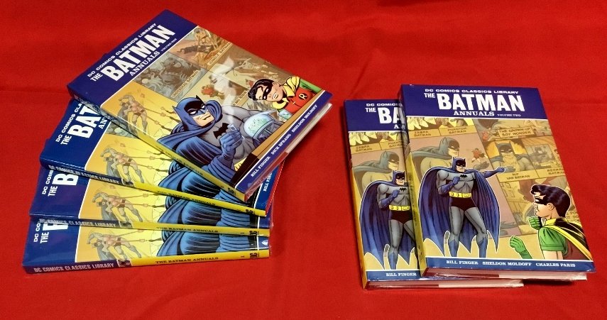 Lot of 6 Books-DC Comics Library, The Batman Annuals (1 of 2)