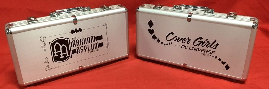 Lot of 2 Cover Girls of the DC Universe poker sets (1 of 2)