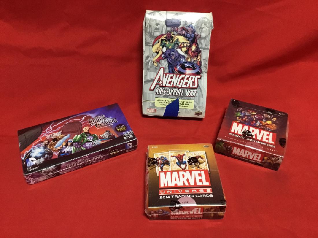 Lot of 4 Trading card boxes (1 of 3)