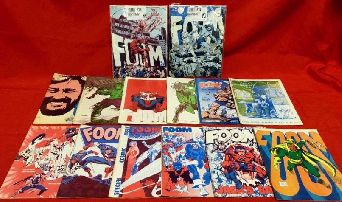 Foom Marvel Magazine  1-12 of 1974  13,14, of 1973 (1 of 5)