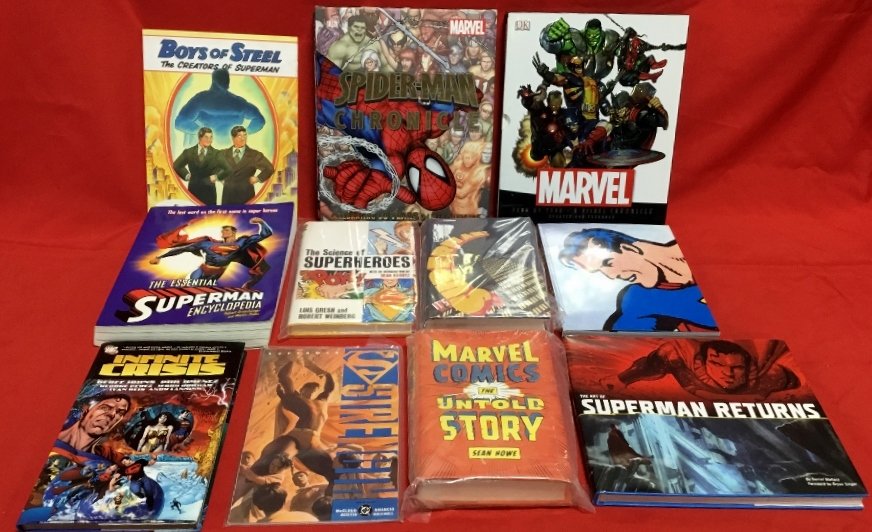 Lot of 11 Superhero Books (1 of 4)