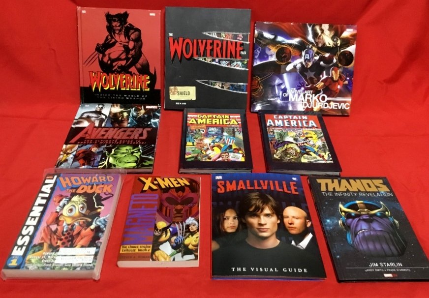 Lot of 10 Hardback and softback books, Wolverine, (1 of 3)