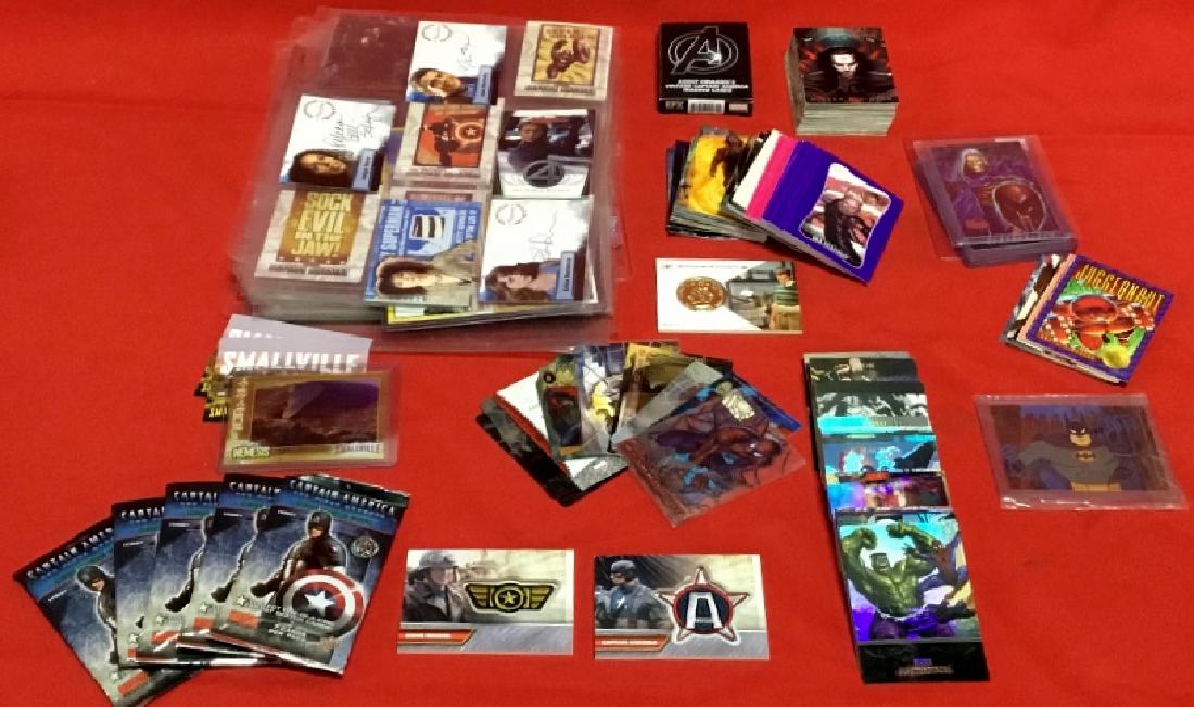 Approximately 300-400 Various Marvel and D.C. Trading (1 of 4)