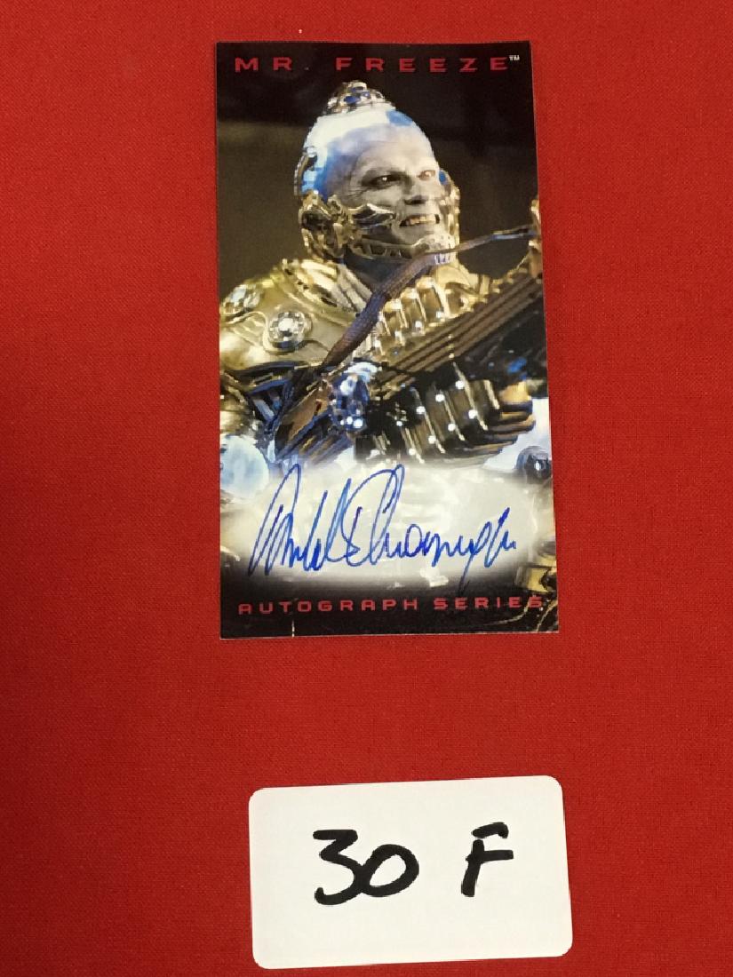 Batman and Robin - Arnolds Schwarzenegger Mr. Freeze: Batman and Robin - Arnolds Schwarzenegger Mr. Freeze Autograph