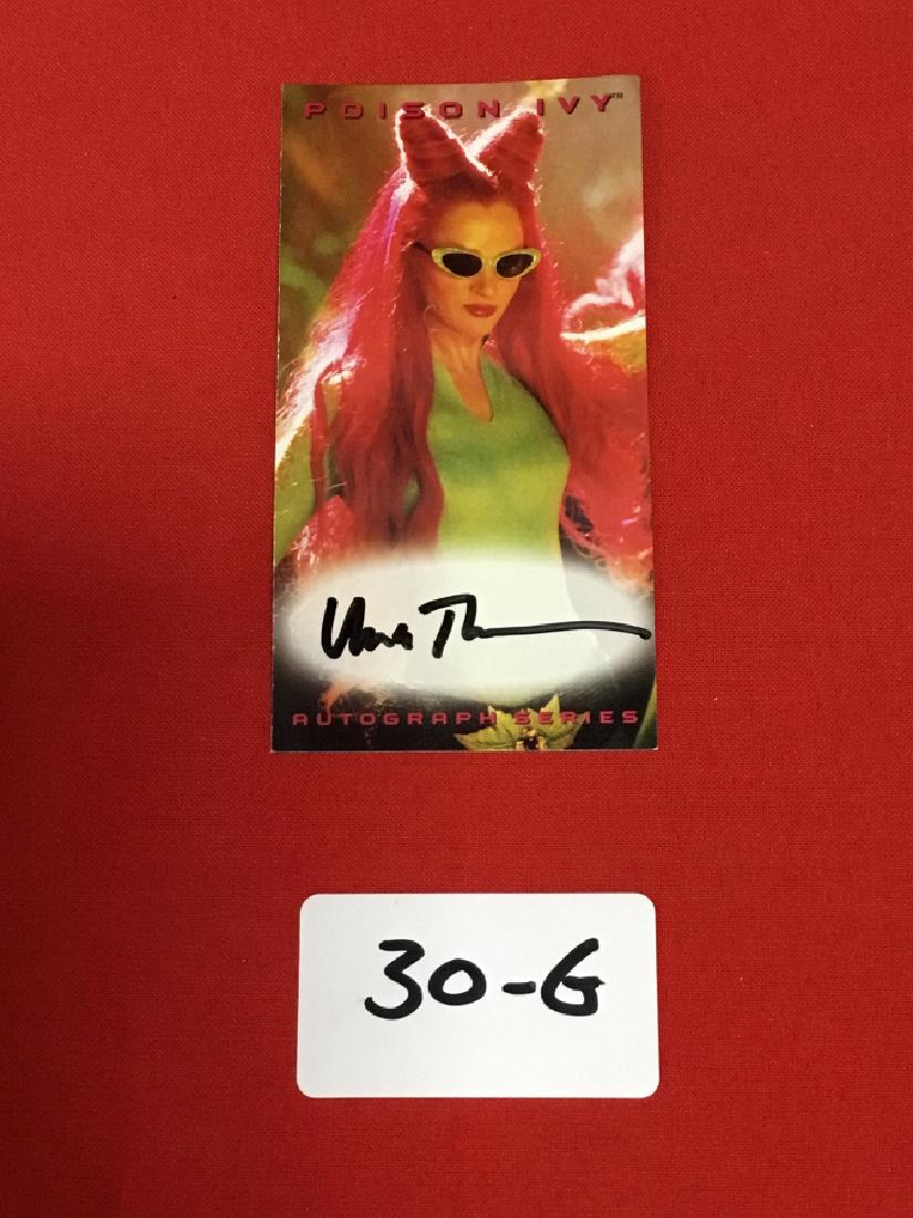 Batman and Robin - Uma Thurman Poison Ivy Autograph (1 of 3)