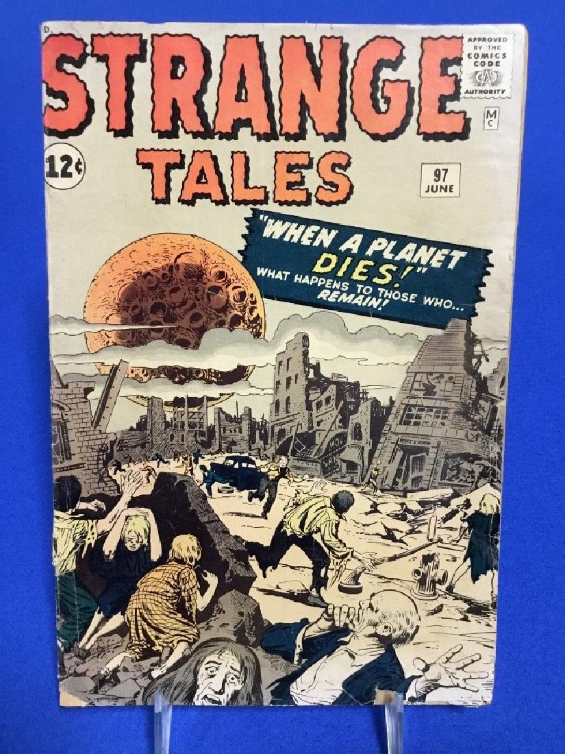 Strange Tales #97 - First Appearance Aunt May: We are not a professional grading company. The picture of the comic is the actual comic that you will receive if you are the winning bidder. All comics are sold as is and there are no returns.