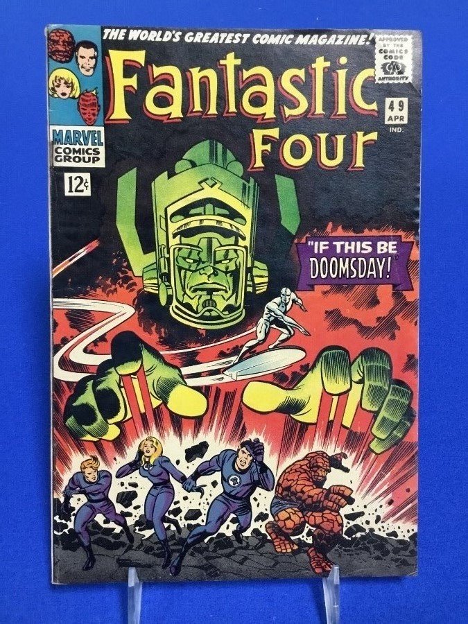 Fantastic Four #49 - Second Appearance Silver Surfer (1 of 2)