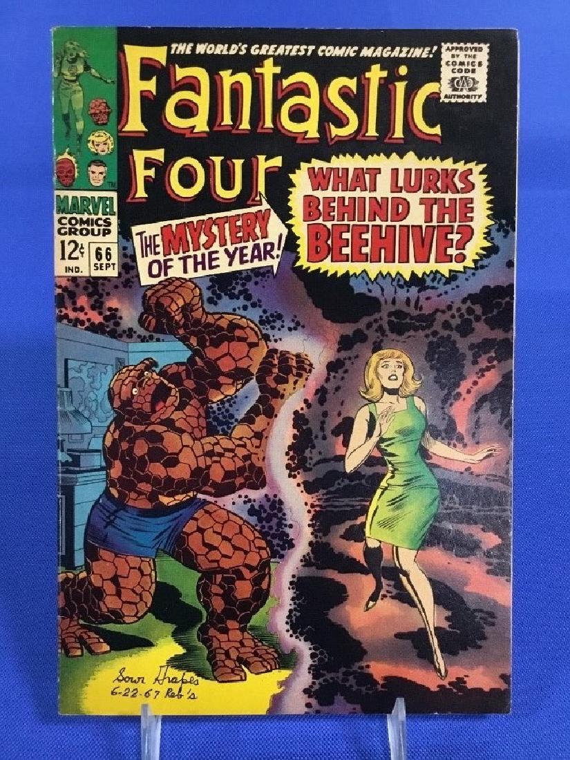 Fantastic Four #66: We are not a professional grading company. The picture of the comic is the actual comic that you will receive if you are the winning bidder. All comics are sold as is and there are no returns.