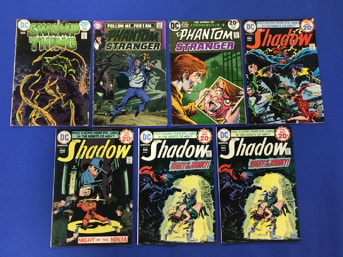 Lot of 7 DC â€“ Swamp Thing #8, Phantom Stranger #7, (1 of 2)