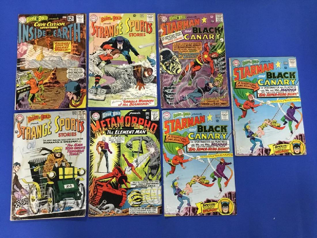 Lot of 7 Brave and Bold - #41, 48, 49, 58, 61, 62x2 (1 of 2)