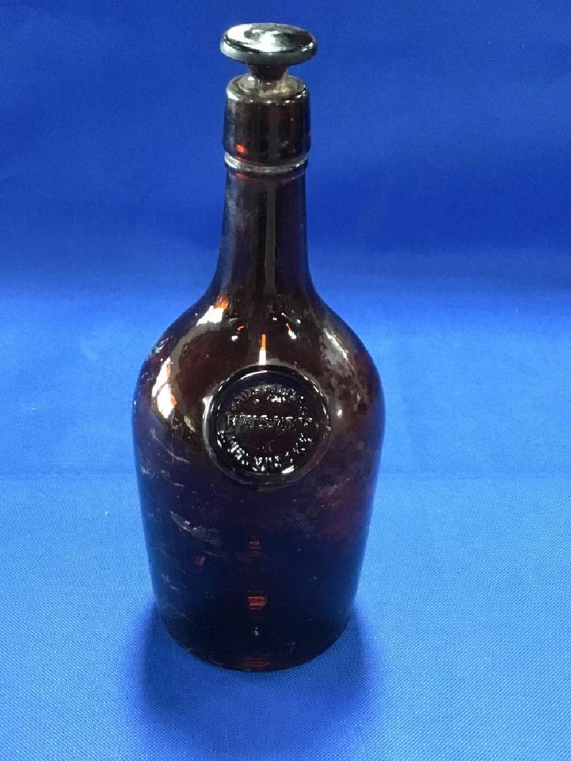 Paul Jones Whiskey Amber Bottle