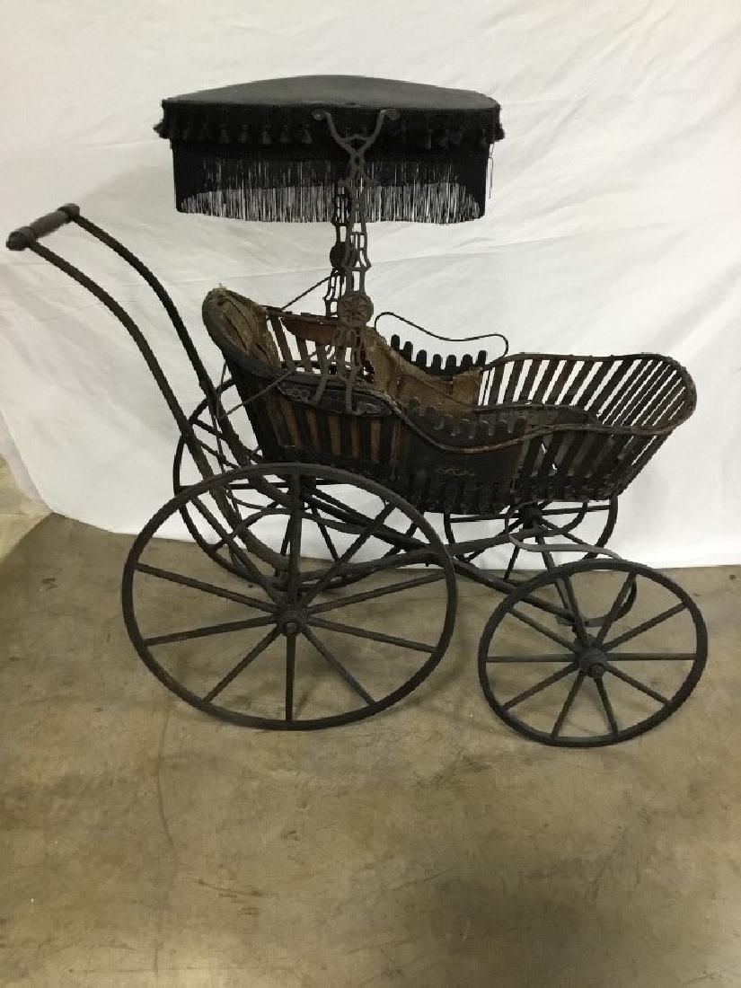 Antique Victorian Baby Stroller