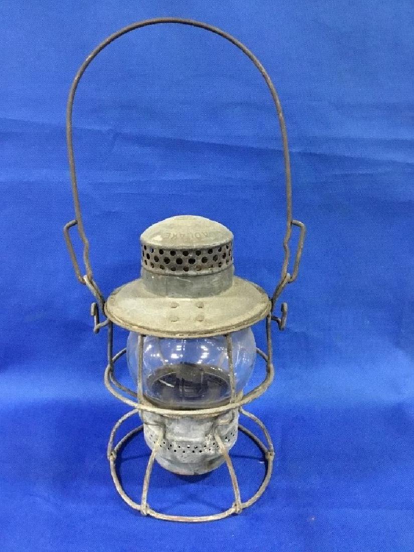 Adlake Pennsylvania R.R. Lantern Clear Globe (1 of 3)