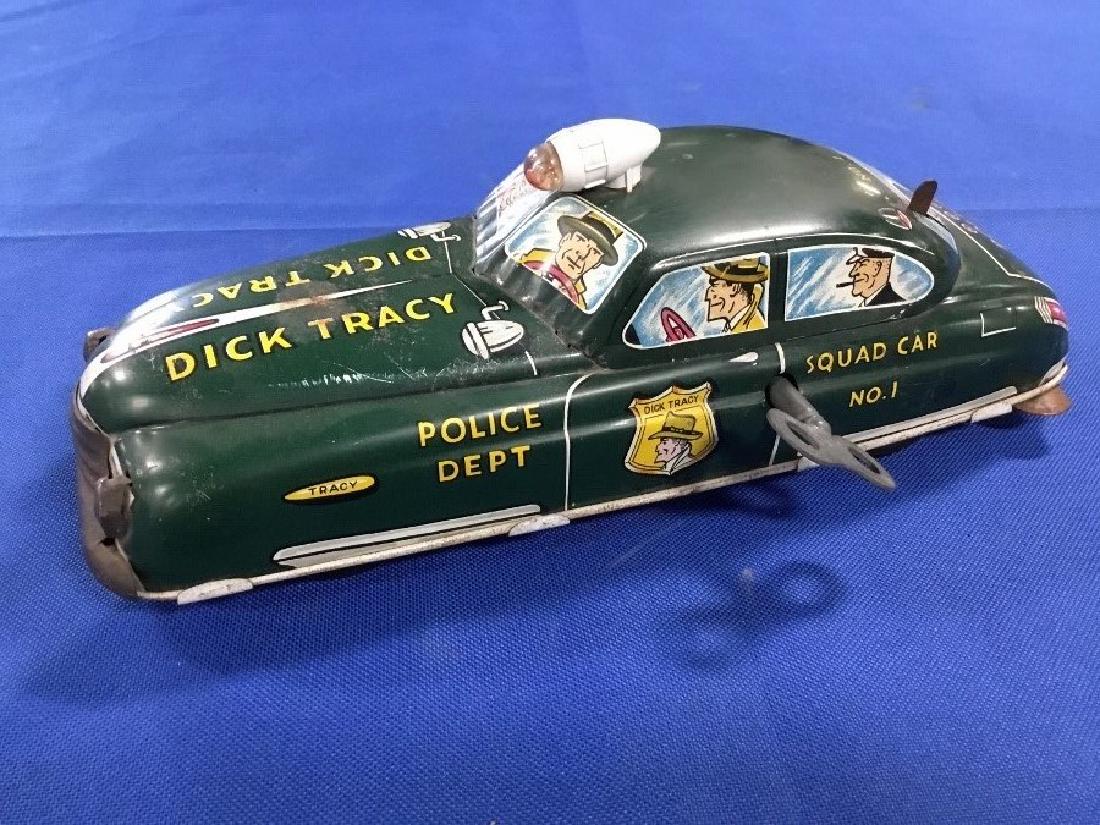 1950s Dick Tracey Tin Toy Car (1 of 5)