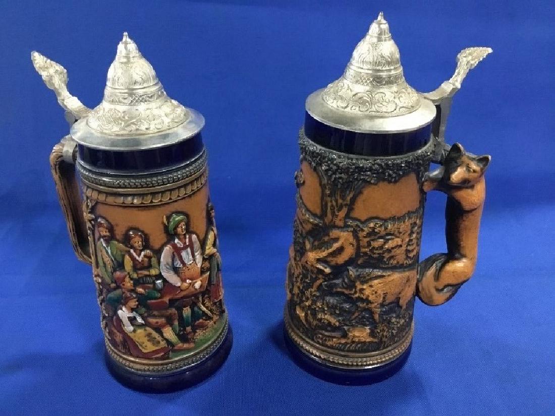 2 Original Vintage Cobalt Gerz Steins (1 of 3)