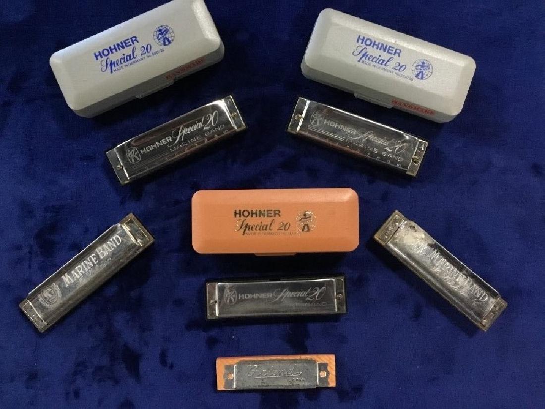 6 Hohner Harmonicas (1 of 3)