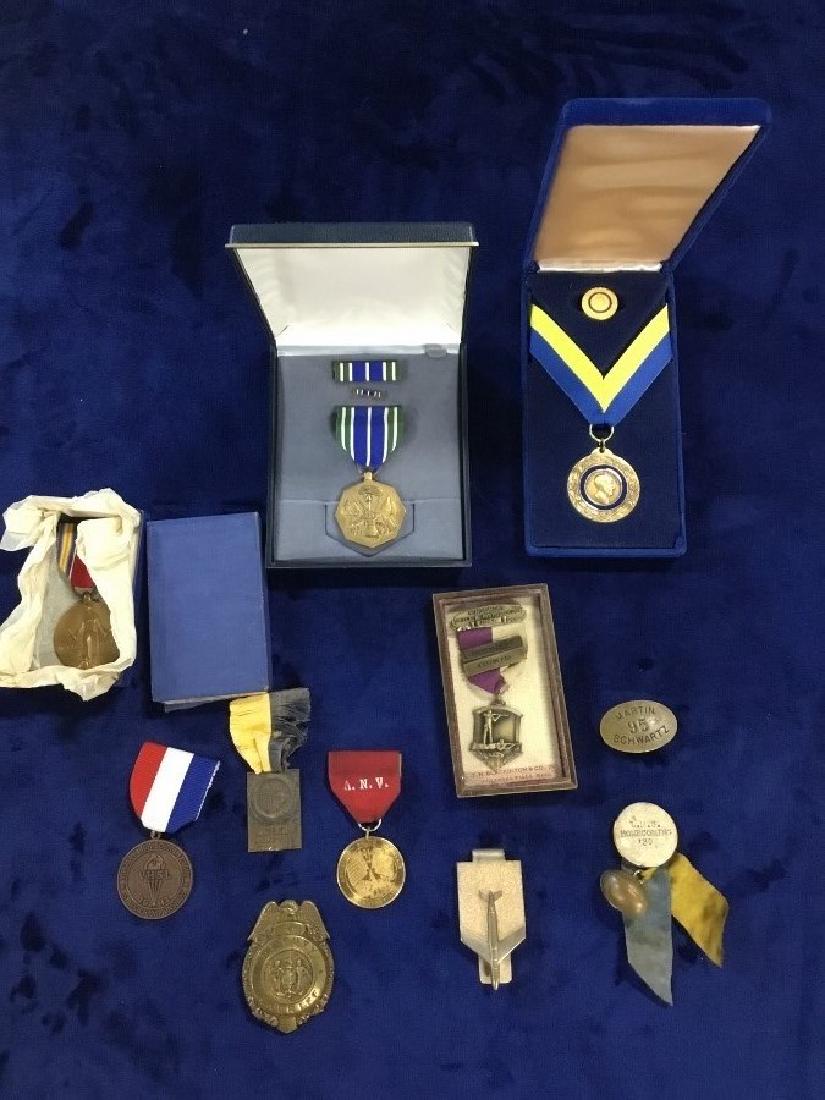 Lot of Vintage Awards, Medals, and Badges (1 of 4)