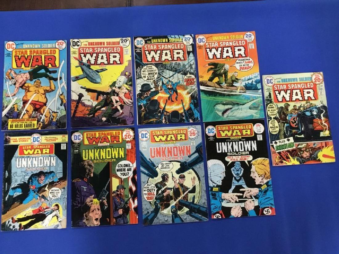 Lot of 9 Star Spangled War Stories - #173, 176, 178,: Lot of 9 Star Spangled War Stories - #173, 176, 178,