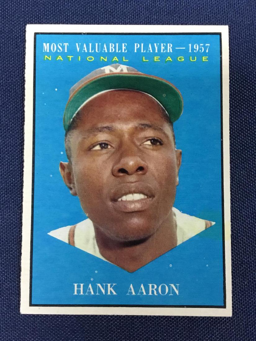 1961 Topps Hank Aaron MVP (1 of 2)