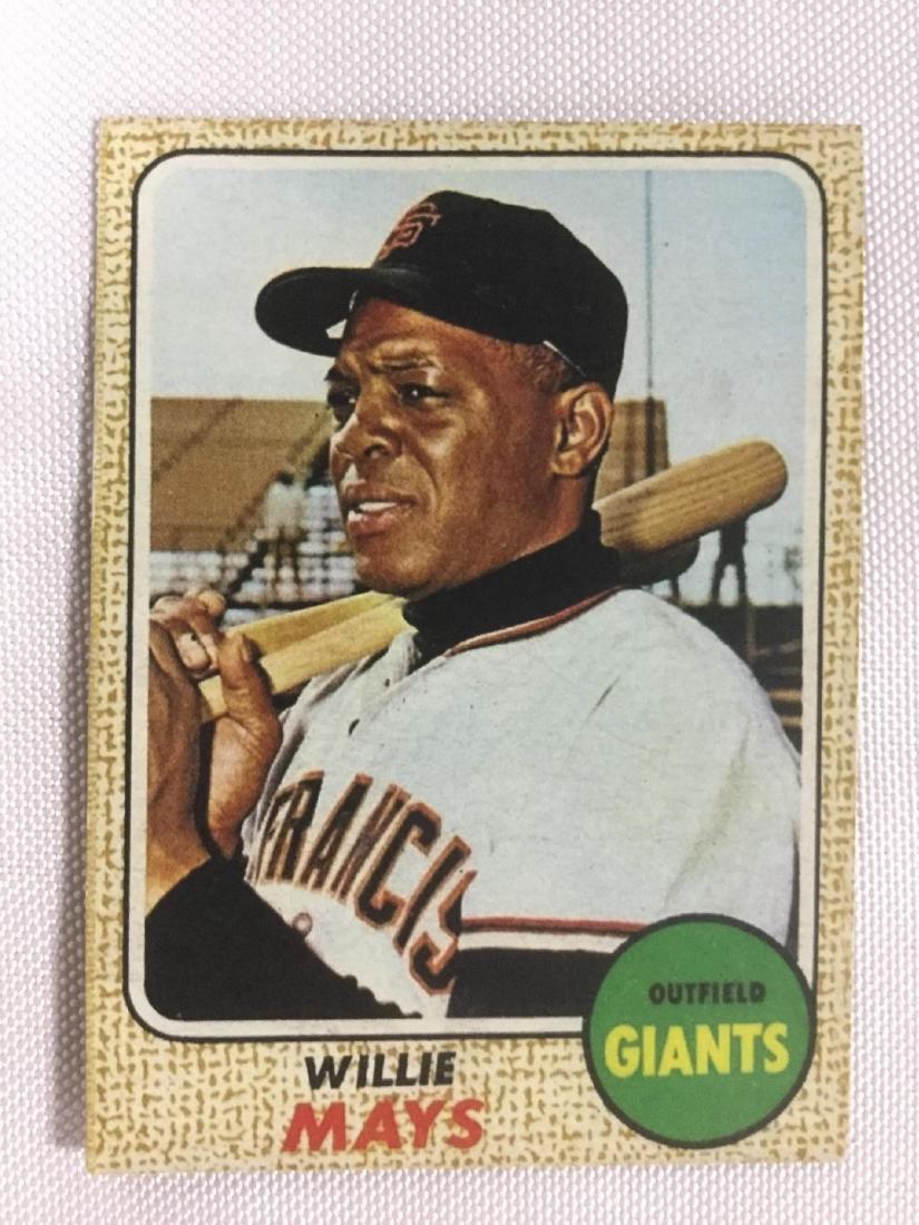 1968 Topps Willie Mays #50 (1 of 2)