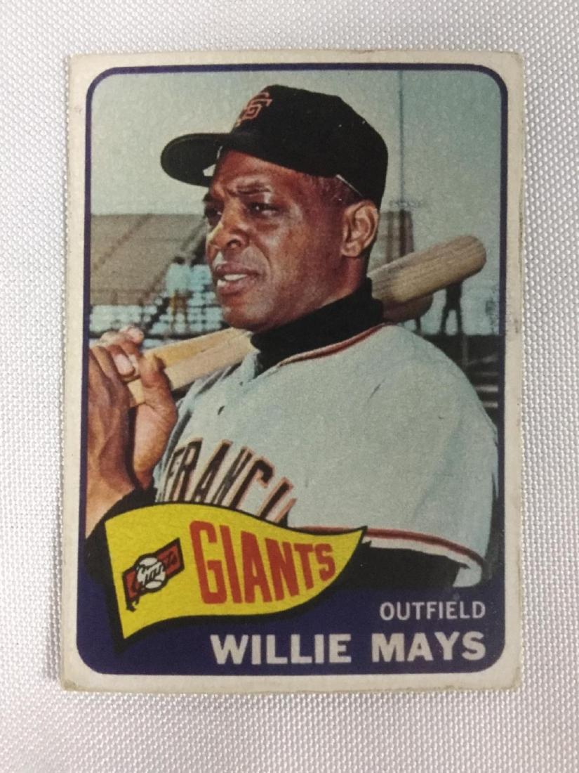 1965 Topps Willie Mays #250: 1965 Topps Willie Mays #250