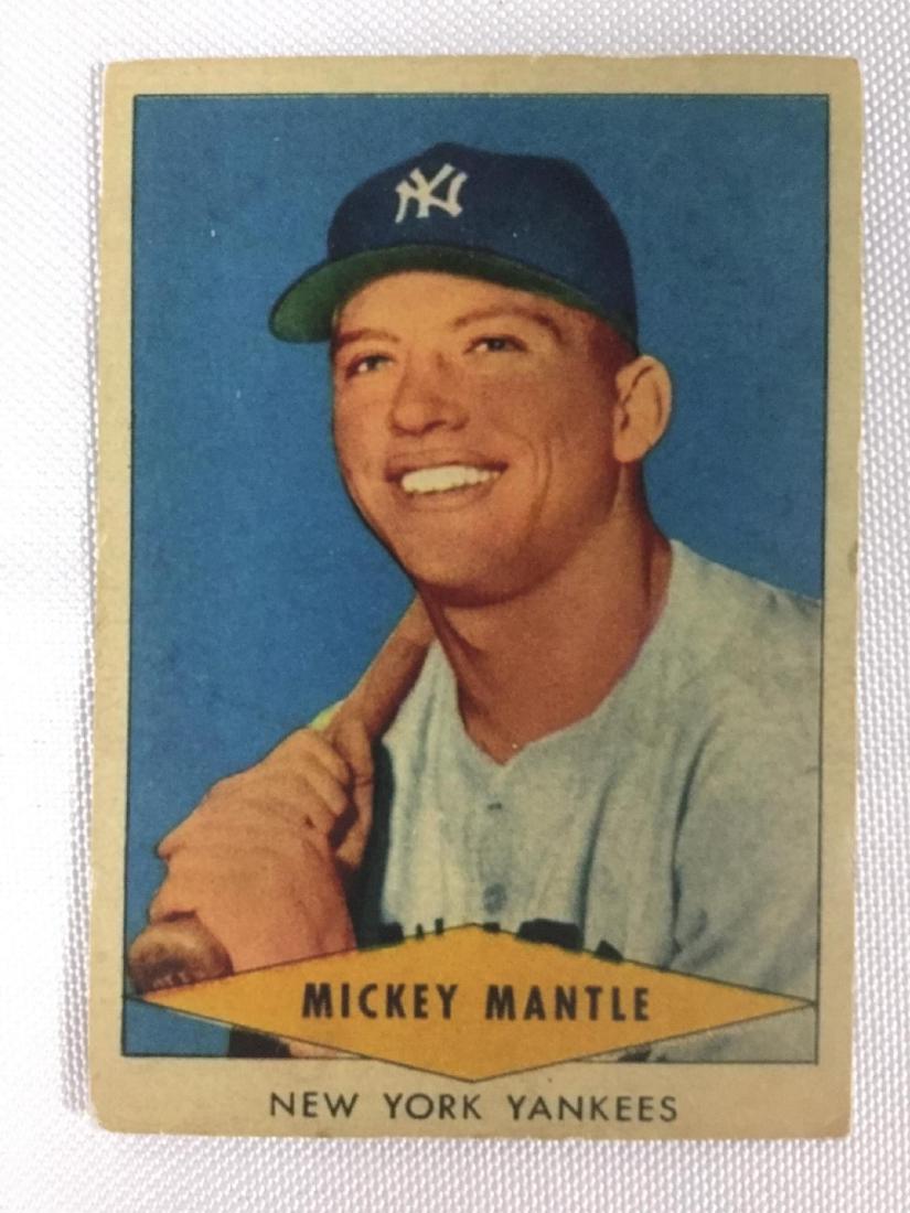 1954 Red Heart Mickey Mantle #18 (1 of 2)