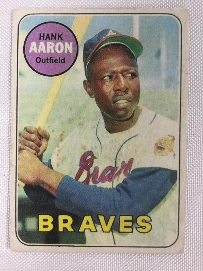 1969 Topps Hank Aaron #100 (1 of 2)